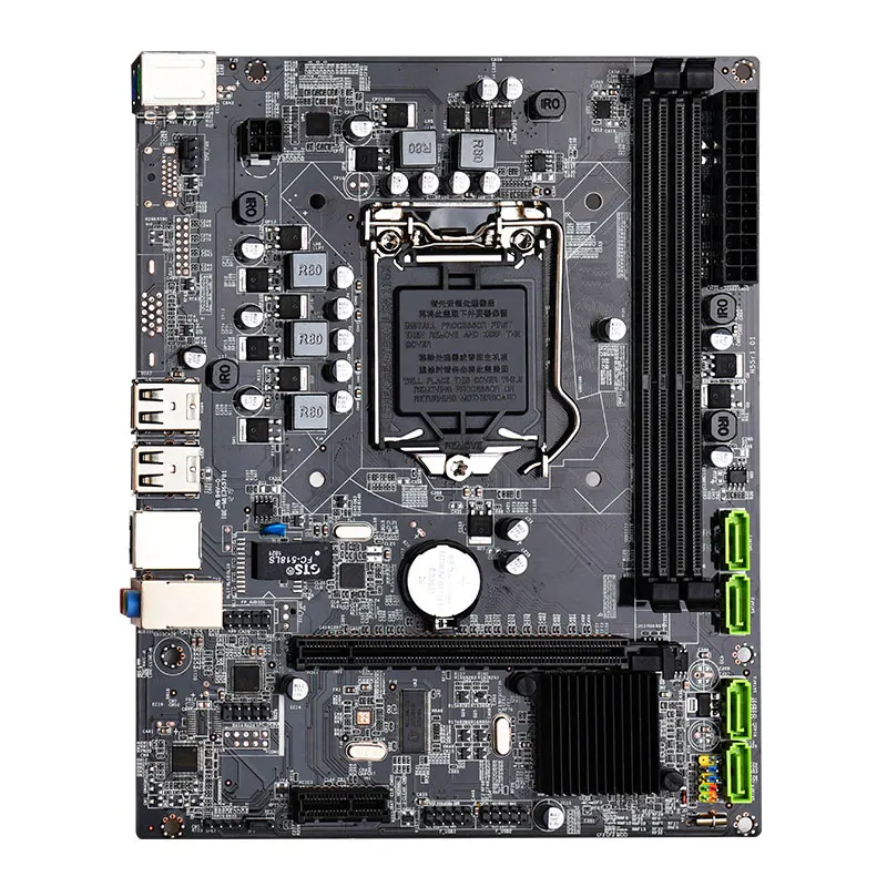 Материнская плата Micro ATX LGA 1156 P55 DDR3 материнская для настольного компьютера с
