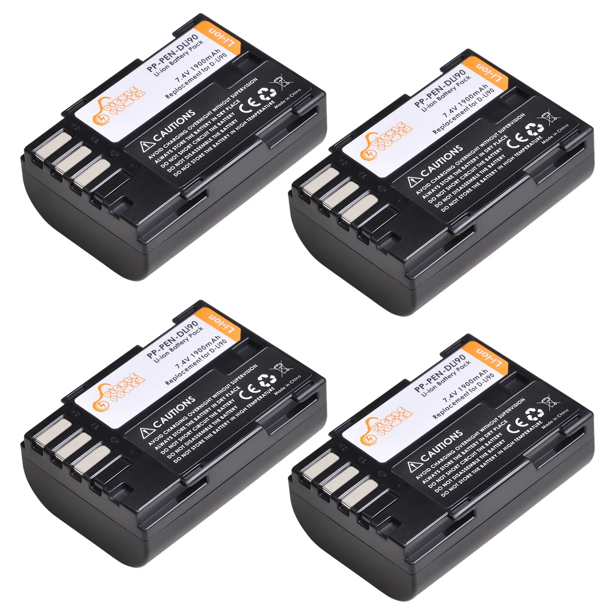 Pickle Power 1900mAh D-Li90 DLi90 Battery Pentax 645D 645Z K-01 K-3 K-5 II IIs цифровая камера | Электроника