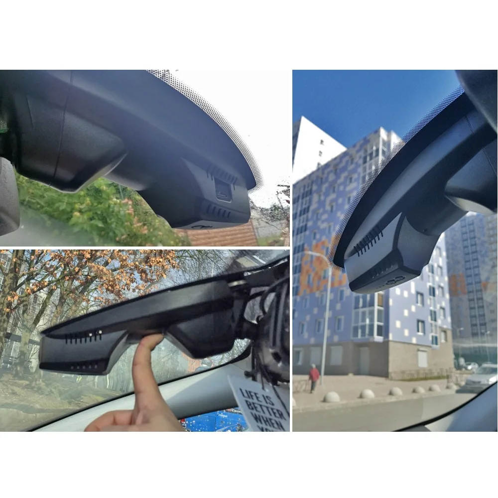 SINOSMART Novatek 96658 автомобильный Wifi DVR камера для Ford Kuga общая модель управление с помощью мобильного телефона ПРИЛОЖЕНИЕ SONY IMX 323