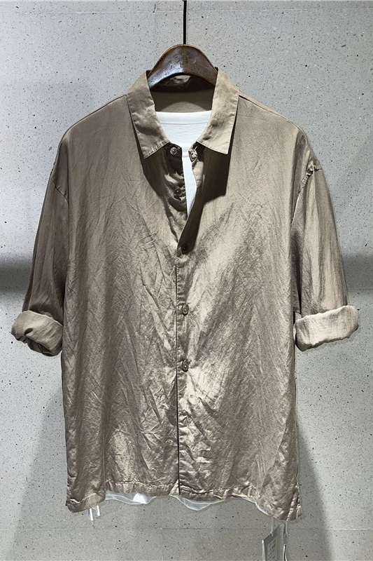 Тонкая модель для отдыха из хлопка и льна 2021 | Мужская одежда