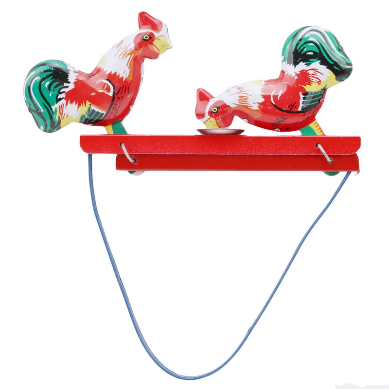 

New Brand New Vintage Pecking Chicks Tin Toy Collectible Gift For Children