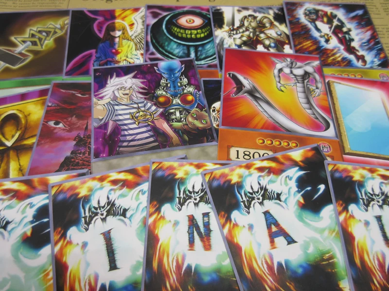 20 шт./компл. Yugioh Yami Bakura Ryou основные карты Zombie Fiend серия Аниме Стиль колода Темный некробостик доска для коллекционных карт