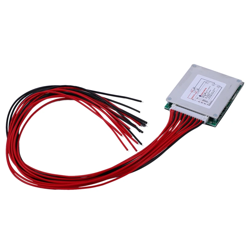 NEW-16S 60V 35A 18650 Lithium Li Polymer Battery Protection Board BMS PCB with Balance for E-Bike EScooter | Спорт и развлечения