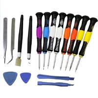 16pcs cellphone home with screwdrivers accessories opening pry watch plastic multi function handheld repair tool kit