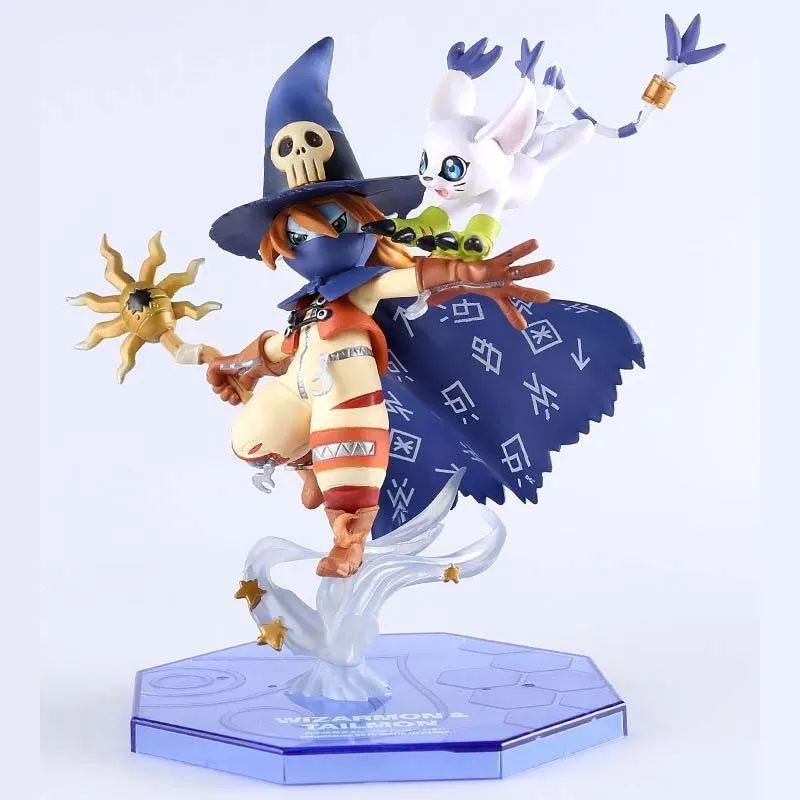 

Digimon Adventure Anime Figure Wizarmon Action Figures Doll Decoration Model Boy Toy Children Birthday Gift