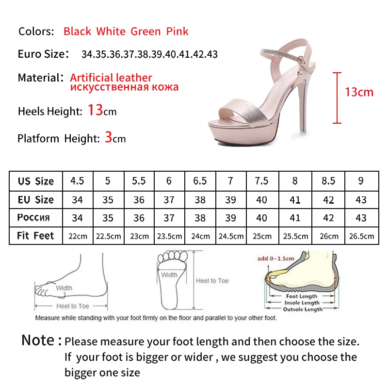 

LEOPARD LAND Summer Solid Color Women's Shoes Fashion Word With Stiletto Shoes High-heel Water Platform Open-toe Sandals CWF