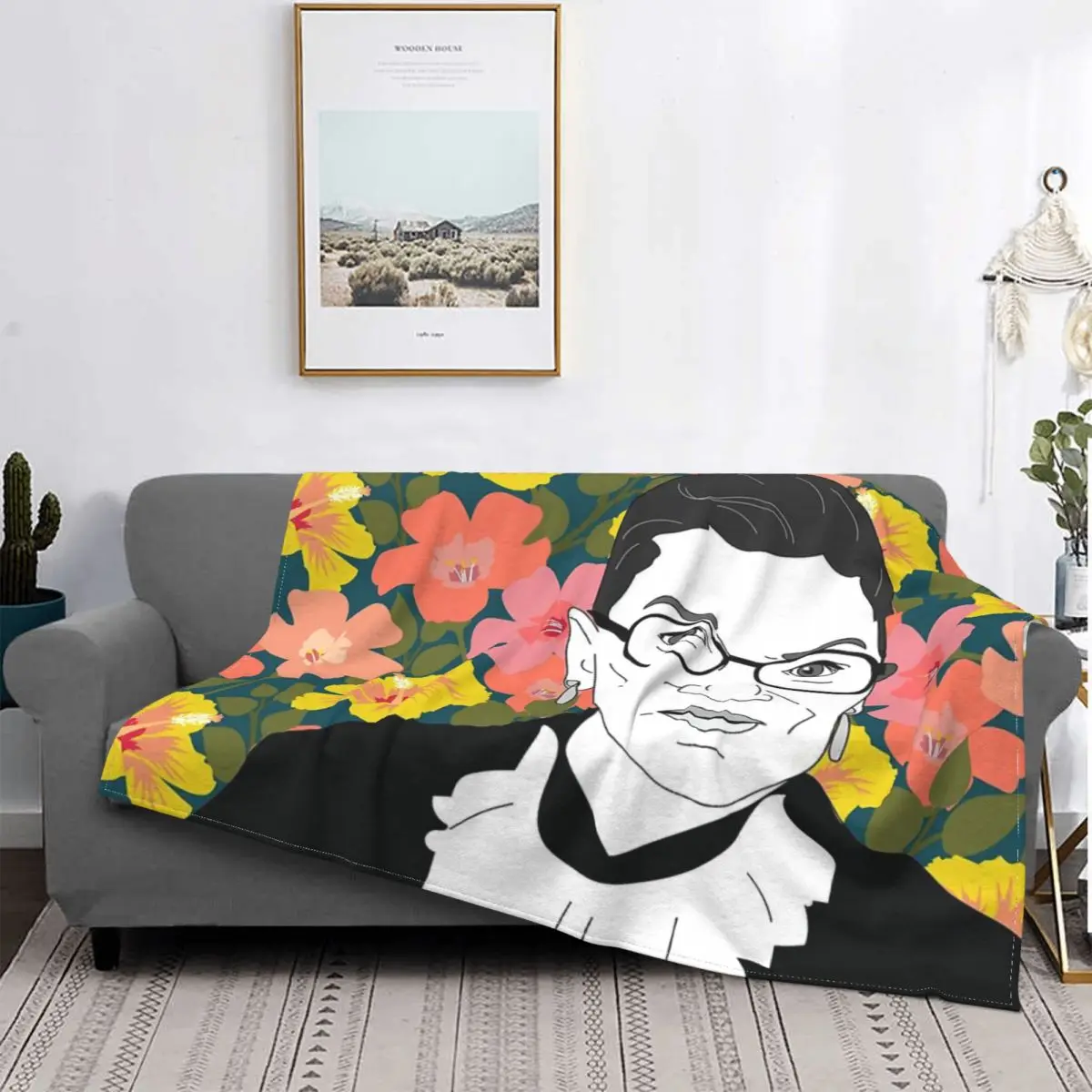 

Cobertor Floral de tela escocesa para cama, colcha para cama, manta doble para bebé, para sofá