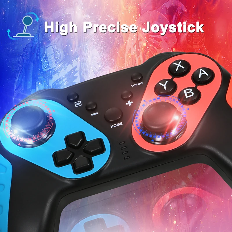 Беспроводной Bluetooth геймпад NS для ПК Switch Pro игровой джойстик контроллер консоли с