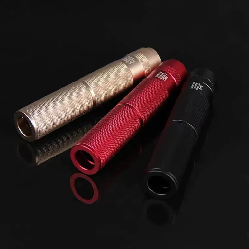 

Tactical Surefir KSC QD Sound Suppresso Decorated 14mm with 19mm Quick Detach Barrel-Extension For Airsoft M4 Kublai Gel Blaster