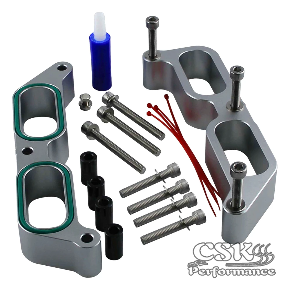 Алюминиевые проставки впускного коллектора подходят для блока питания 13-17 Subaru BRZ