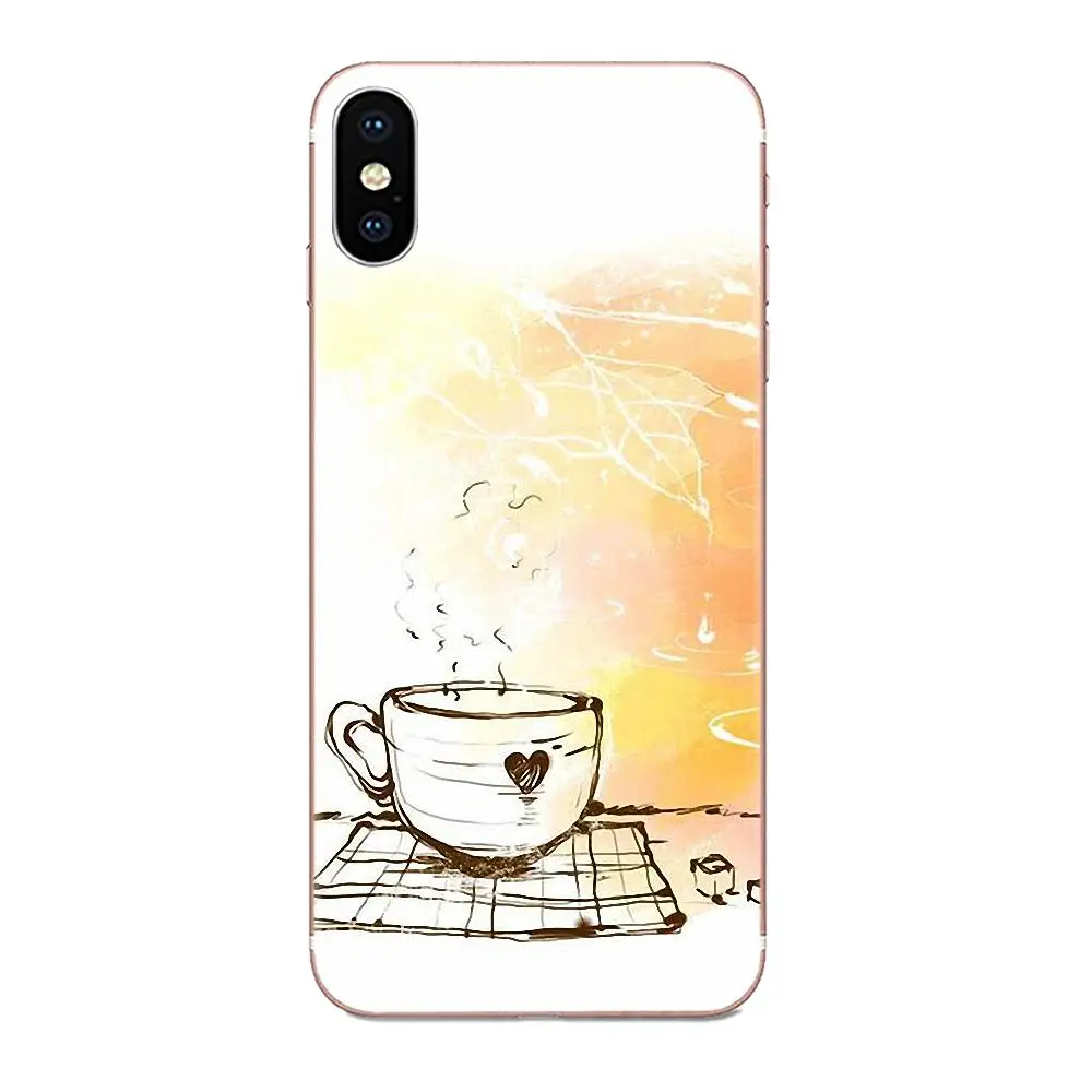 Первый Кофе роскошные чехлы для телефонов htc Desire 530 626 628 630 816 820 830 один A9 M7 M8 M9 M10 E9 U11