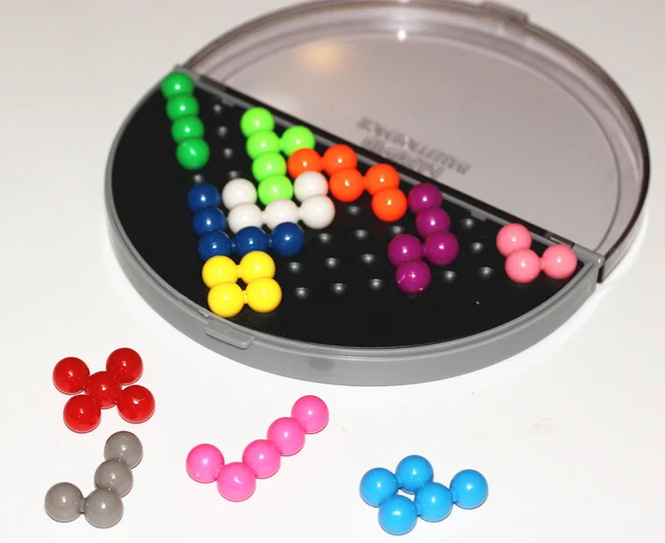 

Pyramid Intelligence Magic Beads Wisdom Beads Thinking Parent-Child Fancy Toy Desktop Intelligence Platter Game