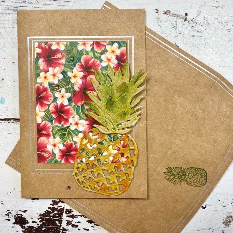 Нестареющий тропический прозрачный Штамп для рукоделия скрапбукинга открыток