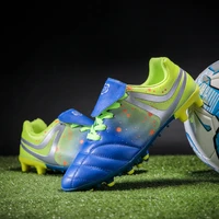 fashion colourful cleats soccer shoes men low top spike football shoes men cheap futsal men shoes sports shoes zapatos de futbol