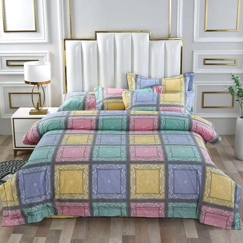 Многофункциональное постельное покрывало с маленьким цветком 3 предмета 2021*245 см