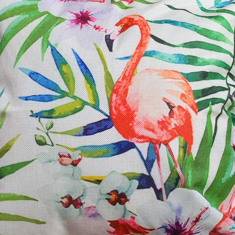 4 шт. Гавайи Фламинго украшения Чехлы Диван тропический Подушка Чехол С Днем