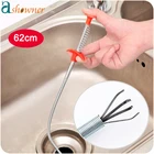 Пружинная труба 24,4 дюйма, палочки для разблокировки слива, инструменты для удаления засоров, принадлежности для очистки кухонной раковины