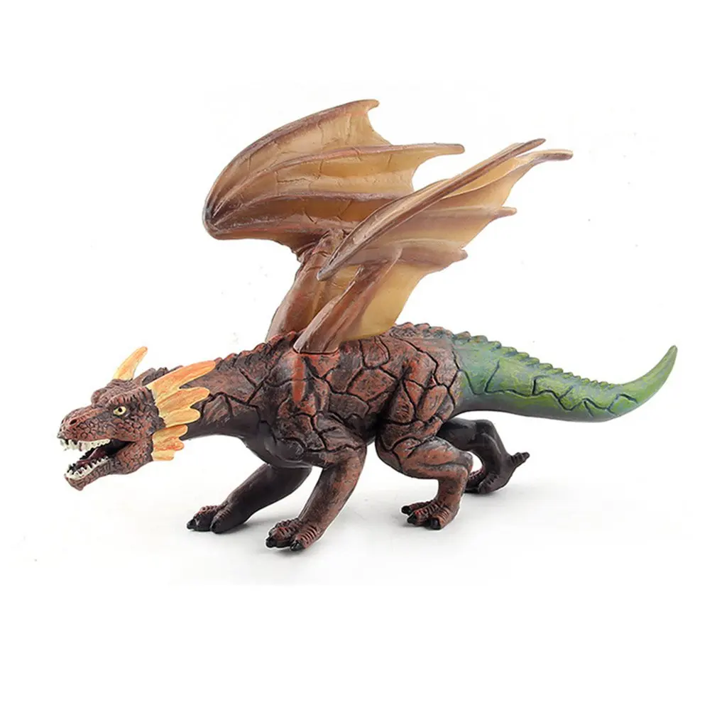 

Large Fiery Dragons Figure Toy Set Educational Simulated Dinosaur Model Dinosaur Toy Simulation Toy Dinosaur Collection Model