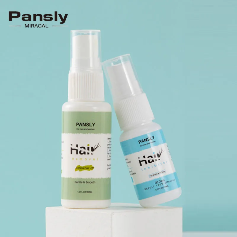 

Pansly Hair Growth Inhibitor facial Removal cream Spray Beard Bikini Intimate Face Legs Body Armpit Painless Dropshipping