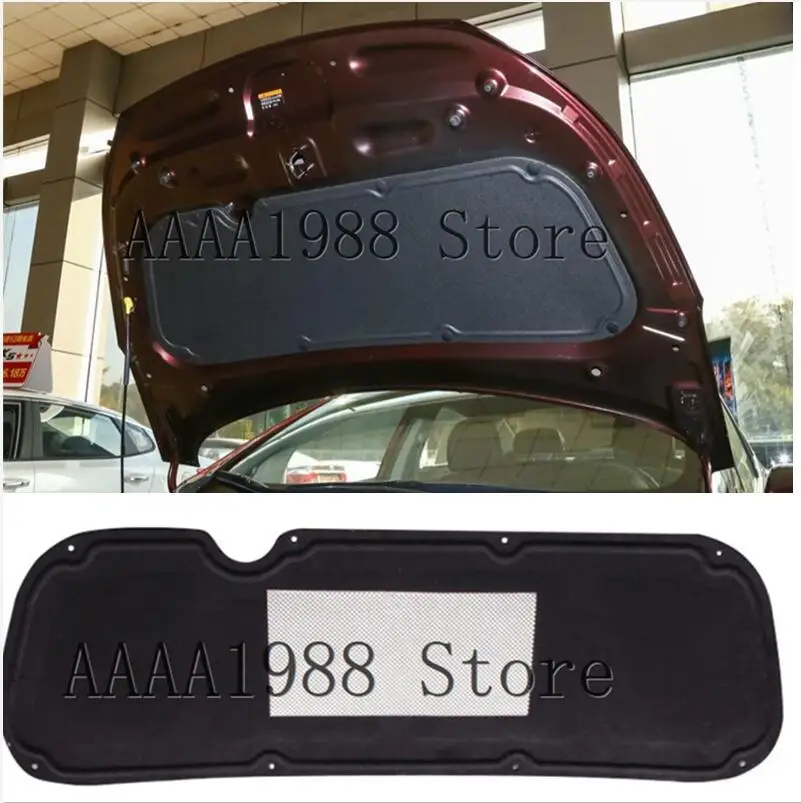 

2016 2017 2018 for Kia Forte Cerato k3 Car Heat Sound Insulation Cotton Front Hood Engine Firewall Mat Pad Cover Noise Deadener