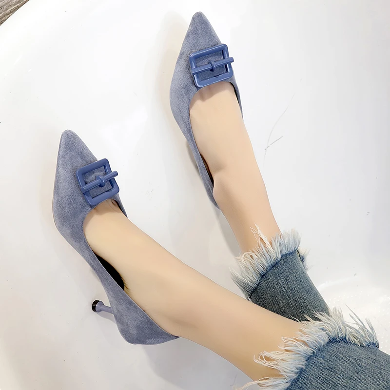 Женские модельные туфли Туфли-лодочки на высоком каблуке Тонкие из