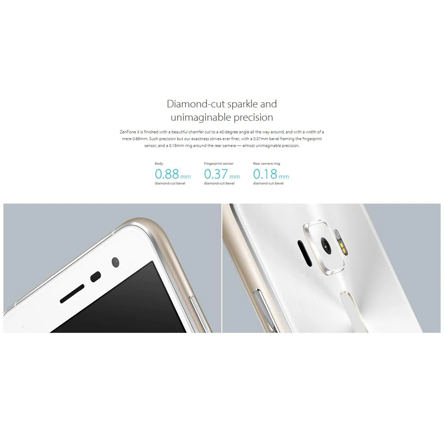 ASUS Zenfone 3 ZE552KL смартфон с 5 дюймовым дисплеем восьмиядерным процессором Snapdragon 625