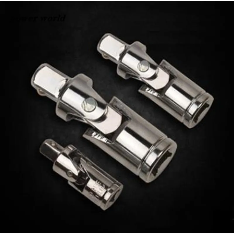 1/4&quot 3/8&quot 1/2&quot Universal Joint Socket Square Head Wrench Ratchet Drive Adapter Converter Power Tool Accessories |