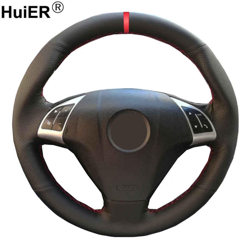Чехол рулевого колеса для Fiat Punto Bravo Linea 2007 2020 Qubo Doblo 2008 2015 Combo 12 18 Grande 05 20|Чехлы на