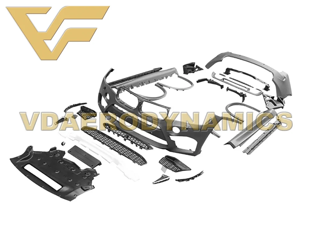 Полный комплект с передней и задней юбкой для BMW F15 X5 xDrive 25d 30d 35d 35i 40d 40i 50i подходит 14