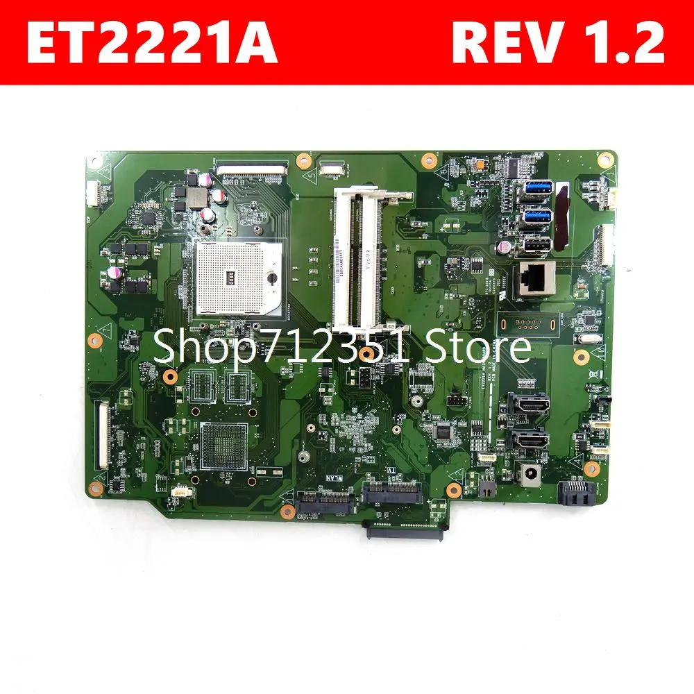 

Материнская плата ET2221A GM REV 1,2 для ноутбука Asus ET2221A, материнская плата 100% протестирована, хорошо работает, бесплатная доставка