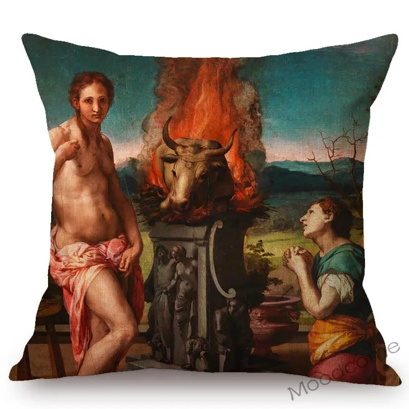 Итальянский средневековый художник понтормо Библейский магазин картина