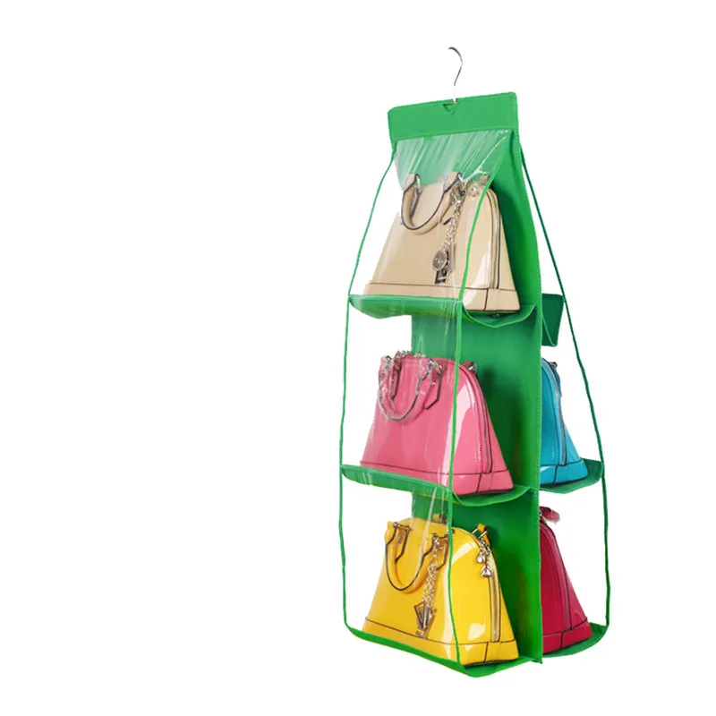 

Органайзеры для сумок, 6 карманов, складные, сумки для гардероба, подвесные сумки для хранения, товары для дома, разные подвесные сумки для хр...