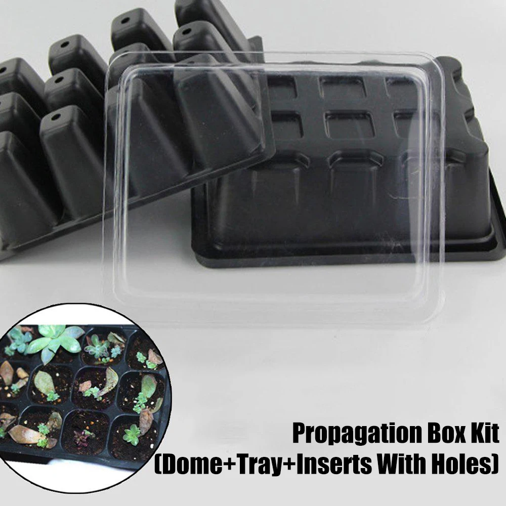 Горшки пластиковые для выращивания садовых растений поддон ящик проращивания с