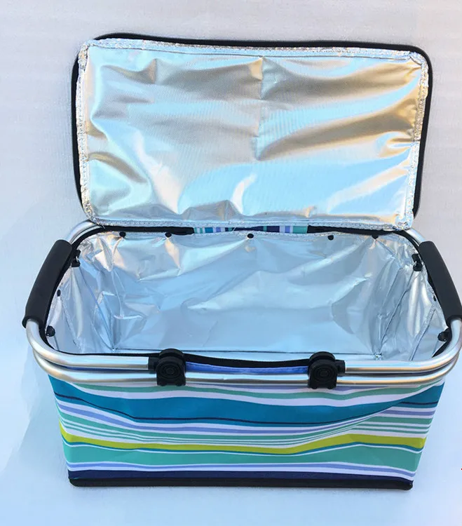 Складные сумки для пикника и кемпинга на 30 л изолированный охладитель крутая