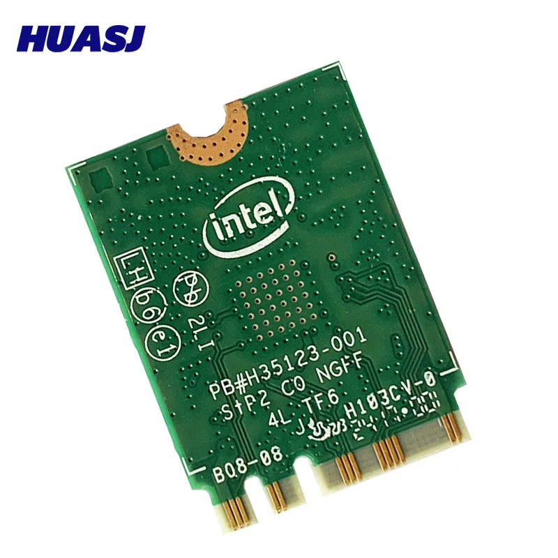 Huasj Intel 00JT497 3165NGW беспроводной переменный ток двухдиапазонный для ноутбука Lenovo