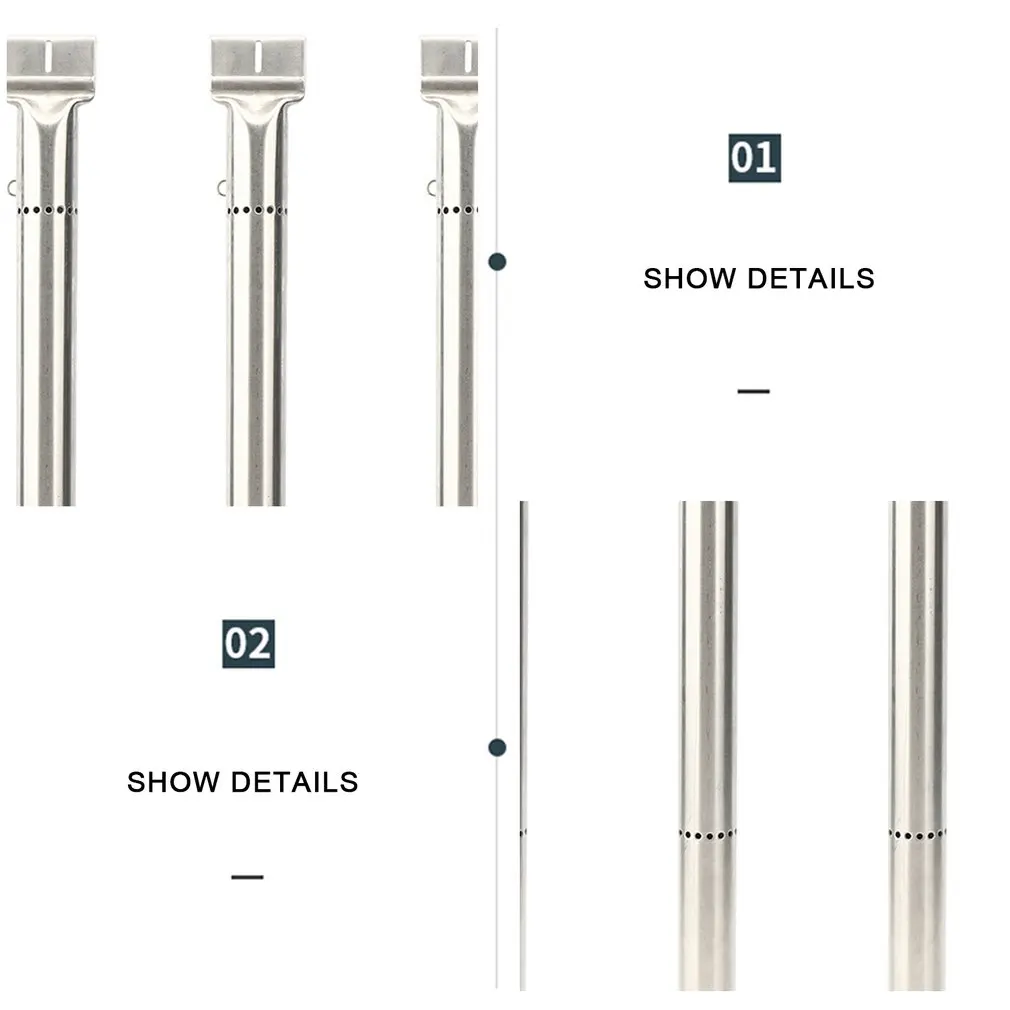 4x барбекю газовый гриль для запасные части трубы из нержавеющей стали горелки
