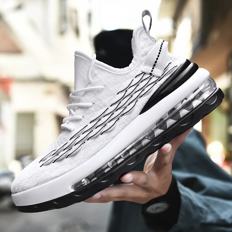 

Damyuan 2020 популярная мужская спортивная обувь для прогулок, нескользящая Повседневная Удобная воздушная подушка для бега, мужские кроссовки, ...