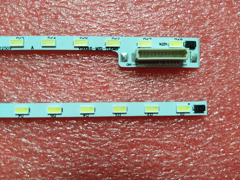 Для skyworth 50E510E Артикул лампы V500H1-ME1-TLEM9 экран V500HJ1-ME1 1 шт. = 68LED 623 мм