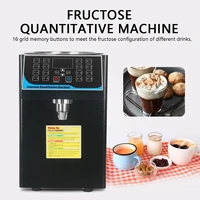 gzzt quantitative fructose machine automatic fructose dispenser stainless steel syrup dispenser for bubble tea 7 5l commercial