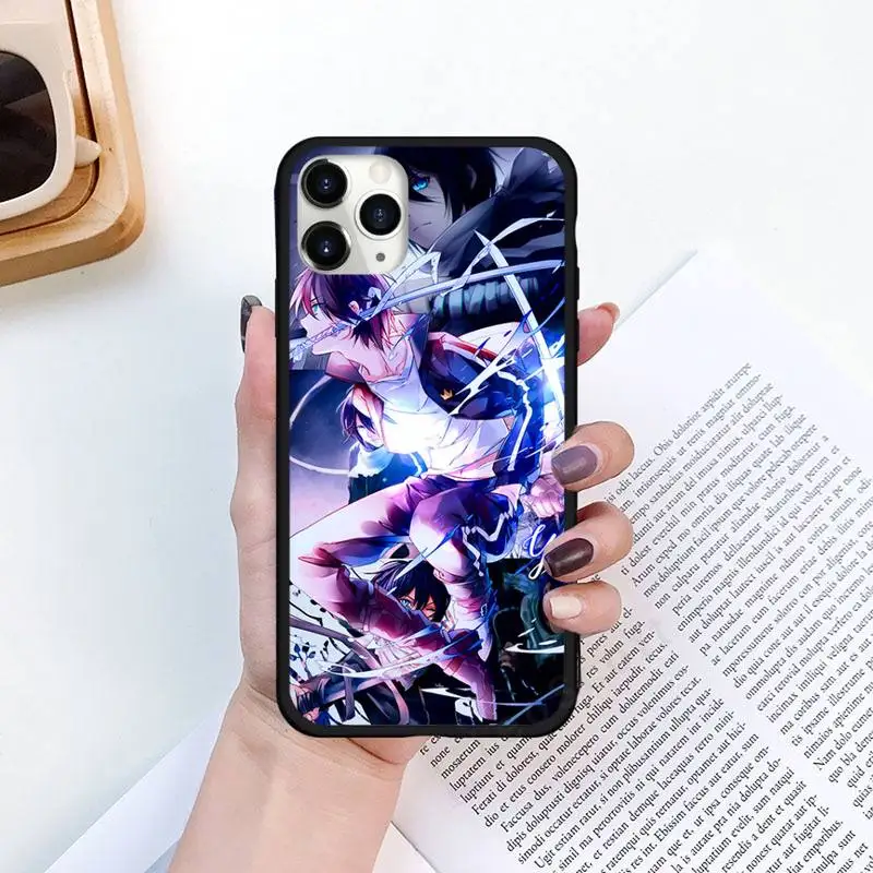 

Noragami yato anime Phone Case for iPhone 11 12 pro XS MAX 8 7 6 6S Plus X 5S SE 2020 XR Luxury brand shell funda coque