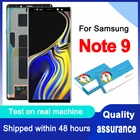 Оригинальный дисплей 6,4 ''Super AMOLED для Samsung Galaxy Note9 Note 9, сенсорный экран с дигитайзером в сборе N9600 N960F LCD