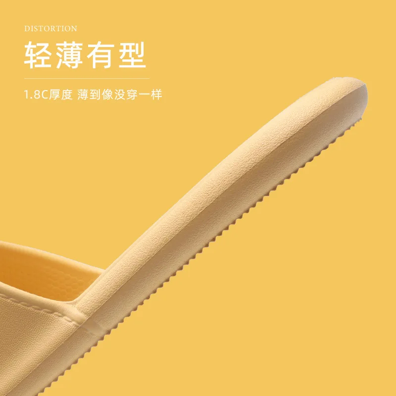 

2021Minimalist Home Slippers Super Soft Indoor Bathroom Bath Slippers Ultra Thin Wear-Resistant Sandals sandals