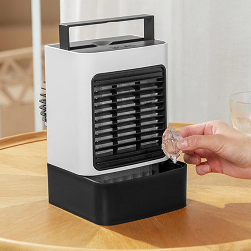

Portable Personal Mini Air Conditioner Fan Fan Mini Portable Air Conditioner Safety Leafless Box Fan