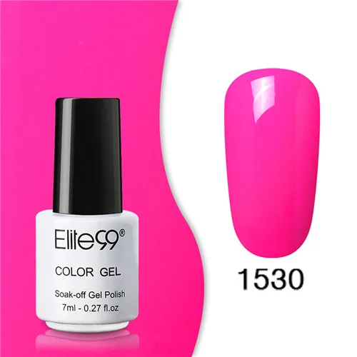 1530 Elite99 Гель-лак набор все для маникюра Полупостоянный Vernis верхнее покрытие УФ светодиодный гель лак удаляющийся замачиванием Гель-лак для ногтей - Цвет: 1530