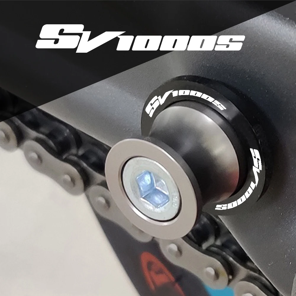 Для SUZUKI SV1000 S SV1000S 2003 2004 2005 2006 2007 2008 Moto катушки Swingarm слайдер 8 мм подставка винты