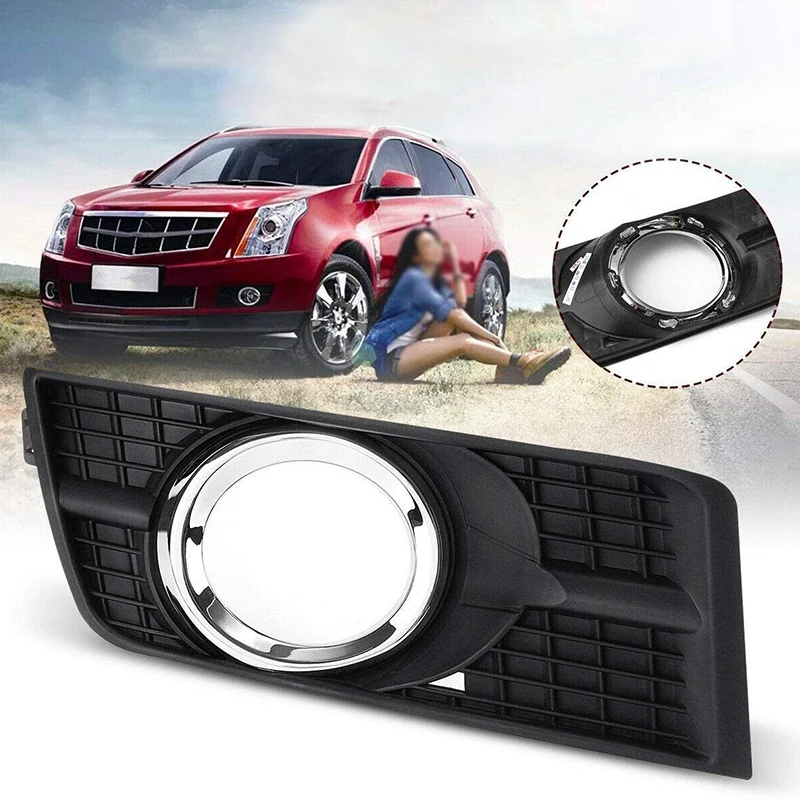 Передний бампер туман светильник рама гриля крышка противотуманной фары отделка
