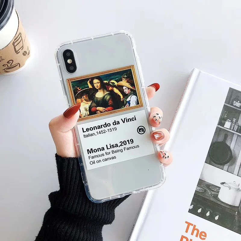 Новый простой модный стильный чехол для телефона в стиле ретро с изображением