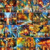 5d diy full square round drill diamond painting oil painting landscape embroidery mosaic cross stitch kits home decoration gifts
