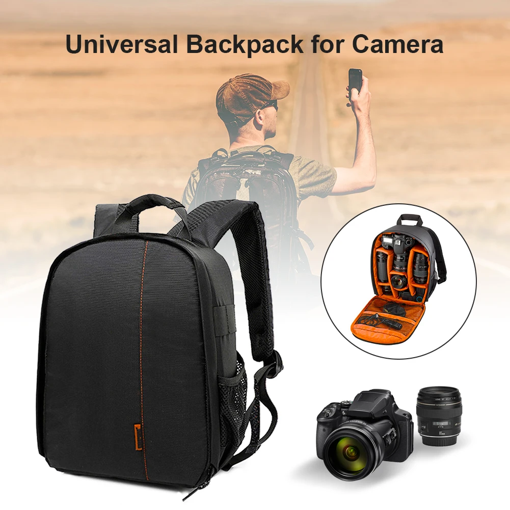 video digital dslr bag backpack waterproof outdoor travel camera photo case multi functional camera photo for nikon canon dslr free global shipping