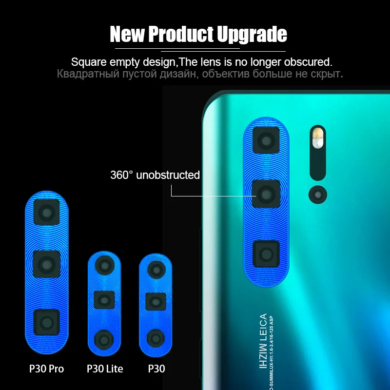 Для huawei P30Pro Защита объектива камеры Huwei P30 Lite Pro P 30 светильник 30Pro защита заднего объектива Кольцо Аксессуары для мобильных телефонов